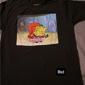 Black SpongeBob T-Shirt